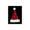 Northlight Unisex Adult Sequined Christmas Santa Hat - One Size - Red and White